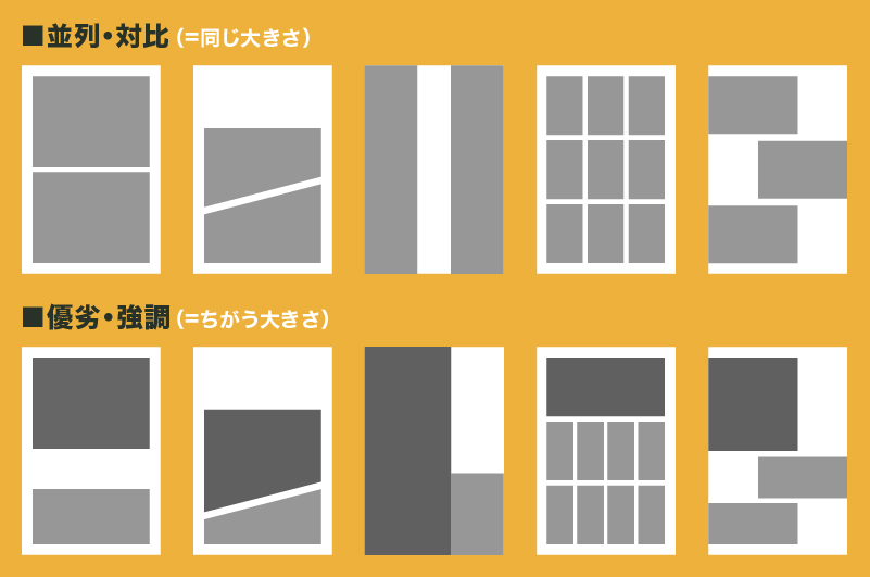 カクハン図版の大きさレイアウト例